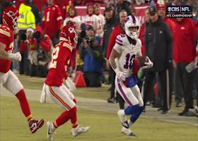 Allen's drag-route connection with Shakir marks Bills' first chain-moving play of game