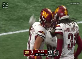 Luke McCaffrey's 58-yard kick return gets Commanders into Falcons' territory