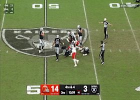 Myles Garrett ambushes Geno Smith to up the Browns' sack total to seven