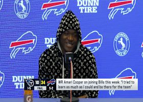 Amari Cooper describes crash course picking up Bills playbook since joining team