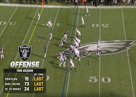 Brandon Graham's first sack of 2025 comes against former teammate Kenny Pickett