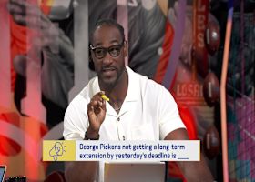 'GMFB' sounds off on Cowboys WR George Pickens not getting long-term extension before deadline yesterday