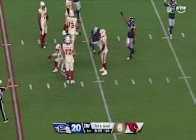 Uchenna Nwosu notches his second sack of the night against Kyler Murray