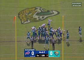 Matt Prater's 50-yard FG opens scoring in Bills-Jaguars on Wild Card Weekend