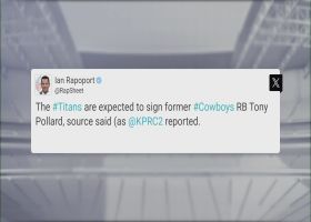 Wyche, Baldinger react to news of Tony Pollard's contract agreement with Titans | 'Free Agency Frenzy'