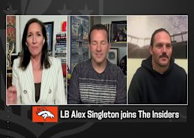 Broncos LB Alex Singleton joins 'The Insiders' three weeks after cancer treatment