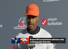 Courtland Sutton on Stidham: 'I have no doubt in my mind that Jarrett is going to be ready to play' | 'Up To The Minute'