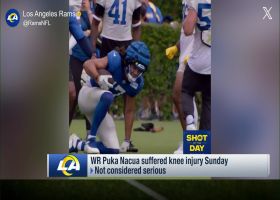 Rapoport: Puka Nacua 'probably going to miss a couple weeks' with knee injury | 'Inside Training Camp Live'