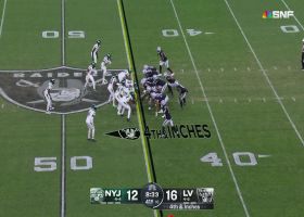 DeAndre Carter rewards Raiders' gutsy fourth-down call with 15-yard pickup