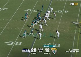 A seventh Seahawks sack ends the Jags' late-game drive