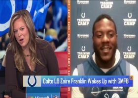 Zaire Franklin reacts to being named to NFL's Top 100 Players of 2024