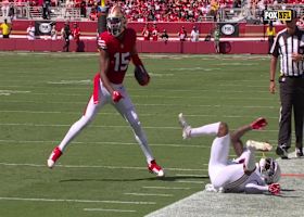 Purdy's 13-yard connection with Jennings gets 49ers into red zone for second time