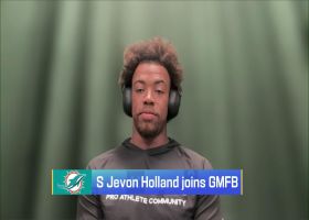 Jevon Holland on Tyreek Hill's comments on 2024 Dolphins team | 'GMFB'