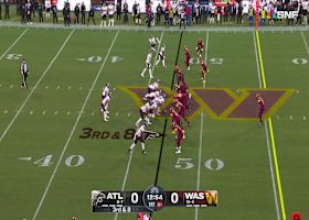 Jartavius Martin nabs 30-yard INT vs. Penix on ATL's first drive of 'SNF'