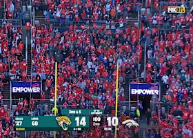 Cam Little extends Jags' lead to 17-10 with 47-yard FG at halftime vs. Broncos