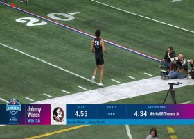 Johnny Wilson runs official 4.52-second 40-yard dash at 2024 combine
