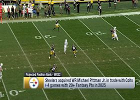 Michael Pittman Jr.'s fantasy impact with Steelers | 'NFL Fantasy Live'