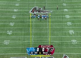 Lenny Krieg's 57-yard kick collects Falcons' first points