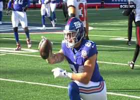 DeVito's 23-yard pass to Theo Johnson marks Giants' longest play of day so far