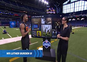 Luther Burden III breaks down his official 4.41-second 40-yard dash