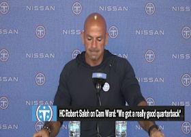 Robert Saleh on Cam Ward: 'We got a really good quarterback' | 'The Insiders'