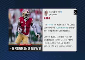 Rapoport: Commanders acquire Deebo Samuel Sr. in trade with 49ers