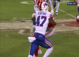 Christian Benford strips Rice of football for key Bills takeaway