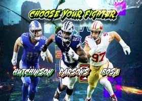 Which pass rusher will have biggest Thanksgiving: Hutchinson, Parsons, or Bosa? | 'GMFB'