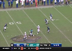 Flacco's 27-yard connection with Pittman Jr. gets Colts into Jags territory