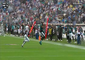 Lawrence scrambles out of pressure to deliver 26-yard sideline dime to Tim Patrick