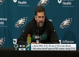 Eagles HC Nick Sirianni discusses team's areas for improvement, commends Hurts' performance vs. Packers