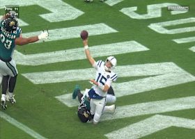 Hines-Allen sits down Leonard for a sack turned safety