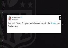 Rapoport: Teddy Bridgewater going back to Lions | 'The Insiders'