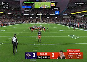 LaJohntay Wester's muffed punt sets Browns up inside the Ravens' 10-yard line