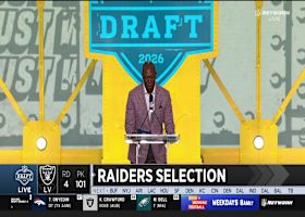 Raiders select Jermod McCoy with No. 101 pick in 2026 draft