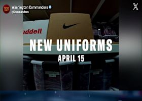 Commanders announce new uniform reveal set for April 15 | 'Path to the Draft'