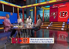 What do you want to see from Mayfield-Burrow in Week 1? | 'GMFB'