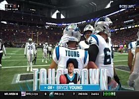 Bryce Young's fifth TD run of 2024 puts Panthers in the lead vs. ATL