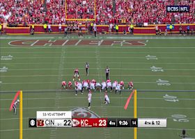 McPherson's 53-yard FG puts Bengals back on top vs. Chiefs in fourth quarter