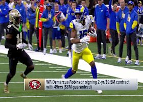 Garafolo: 49ers to sign WR Demarcus Robinson to two-year, $9.5M contract | 'GMFB'