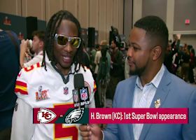 Marquise Brown on playing in his first Super Bowl | 'Super Bowl Live'