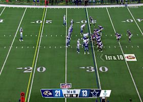 Devin Leary connects with Myles Gaskin for 24-yard catch and run