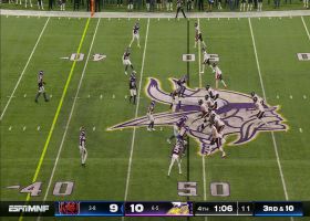 Fields delivers CLUTCH 36-yard strike to Moore on must-have third-down play