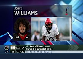 Packers select John Williams with No. 250 pick in 2025 draft