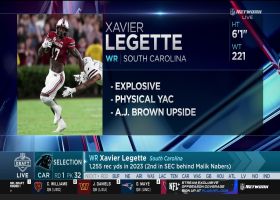 Panthers select Xavier Legette with No. 32 pick in 2024 draft