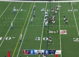 Easton Stick connects with Nick Nash down the middle for 24-yard gain