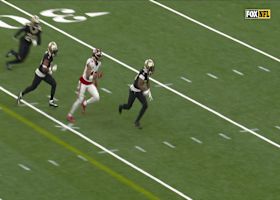 Paulson Adebo jumps in front of Mike Evans for another Bucs' INT 