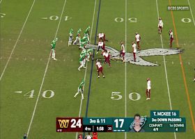 Dotson's 16-yard catch converts third-and-11