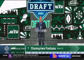 Jets select Olumuyiwa Fashanu with No. 11 pick in 2024 draft