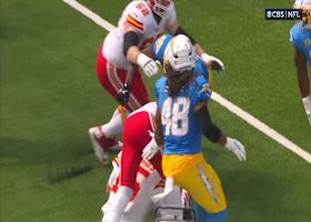 Kristian Fulton picks Patrick Mahomes' pass intended for Kelce on wild INT play